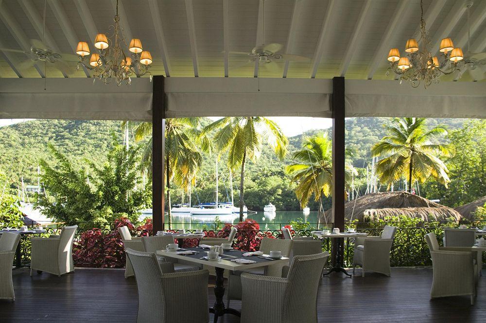 Marigot Bay Resort And Marina Restoran foto
