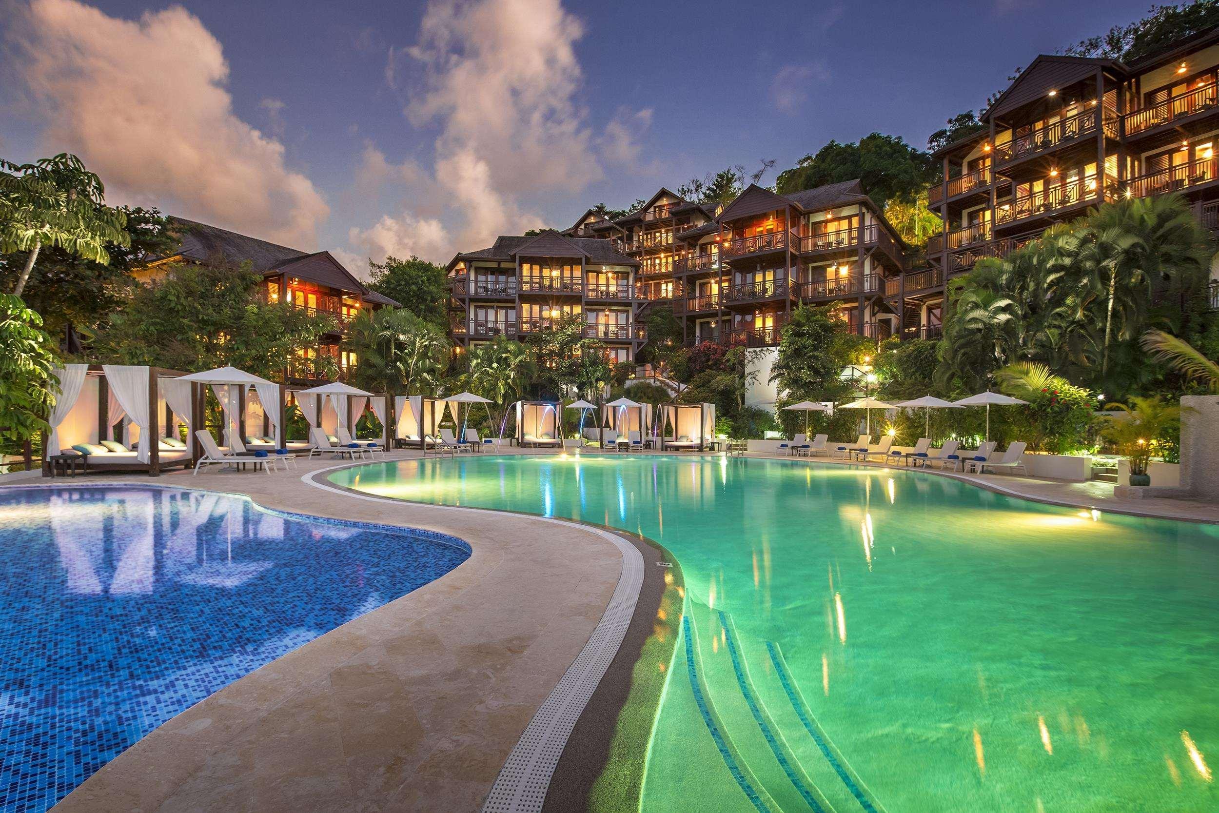 Marigot Bay Resort And Marina Bagian luar foto