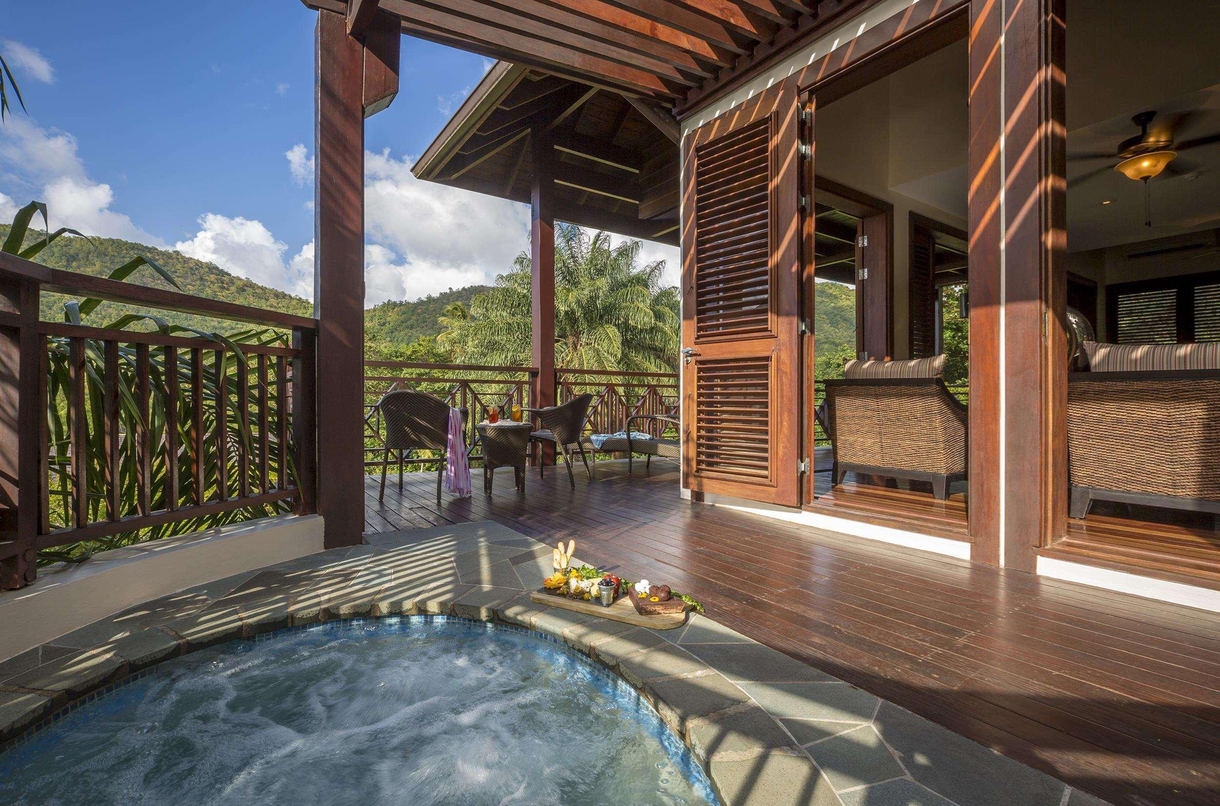 Marigot Bay Resort And Marina Bagian luar foto